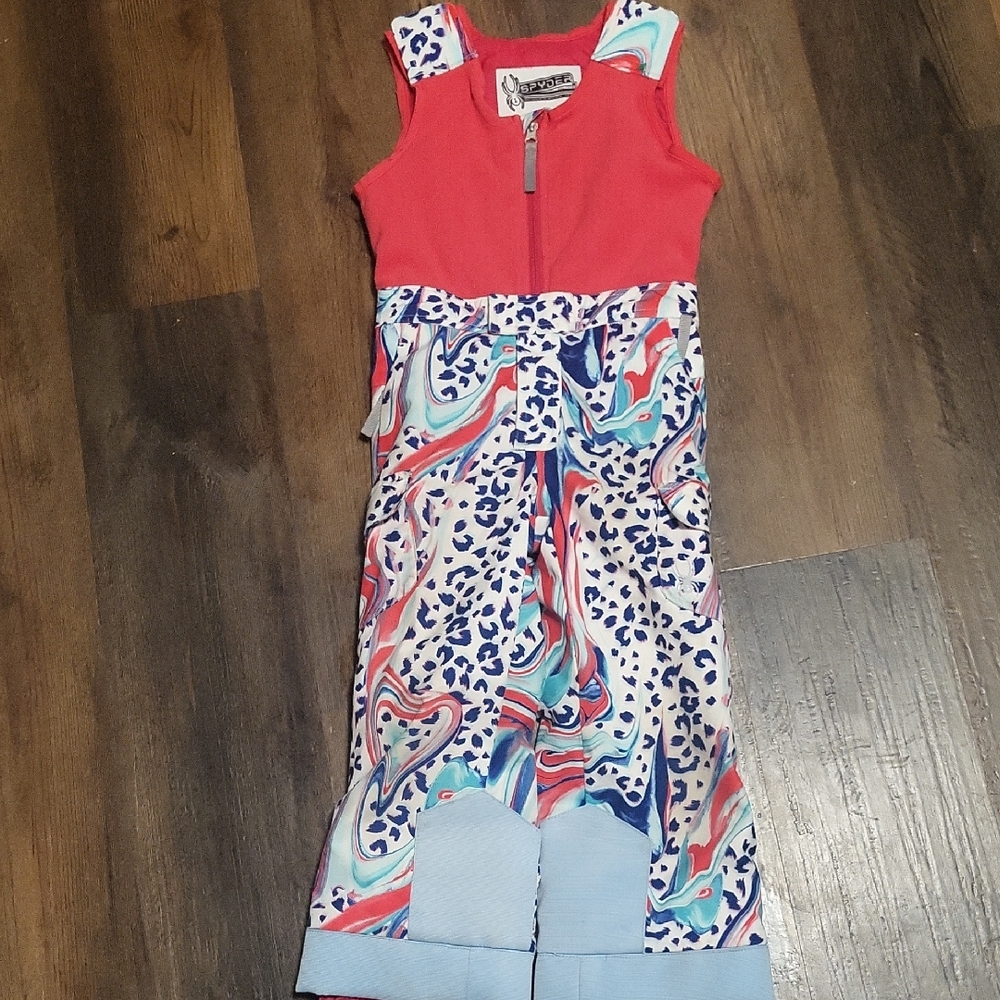 Spyder Red and Blue Kids Snow/ski Suit